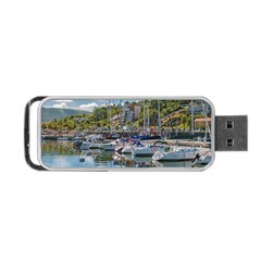 Piriapolis City Port, Maldonado, Uruguay Portable Usb Flash (one Side) by dflcprintsclothing