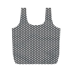 Abstract Background Pattern Geometric Full Print Recycle Bag (m) by Ravend