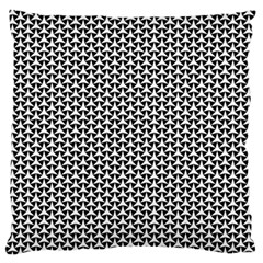 Abstract Background Pattern Geometric Large Flano Cushion Case (one Side) by Ravend