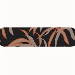 Leaf Leaves Pattern Print Large Bar Mat by Ravend