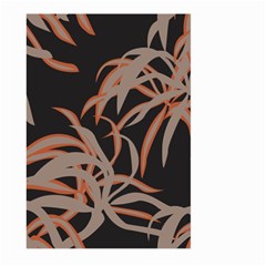 Leaf Leaves Pattern Print Large Garden Flag (two Sides) by Ravend