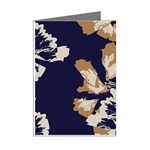 Abstract Flowers Background Pattern Mini Greeting Cards (Pkg of 8) Right