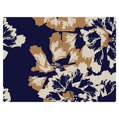 Abstract Flowers Background Pattern Flano Blanket (extra Small)