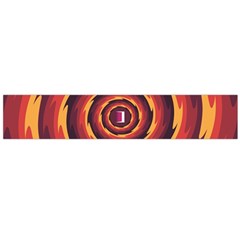 Illustration Door Abstract Concentric Pattern Large Flano Scarf  by Ravend