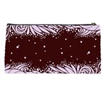 Ornamental Leaves Wallpaper Plants Pencil Case Back