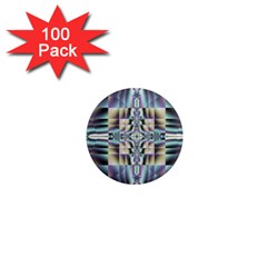 Modern Art Abstract Pattern 1  Mini Magnets (100 Pack)  by Ravend