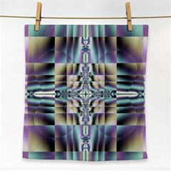 Modern Art Abstract Pattern Face Towel by Ravend