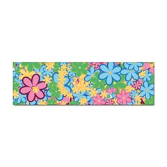 Flower Spring Background Blossom Sticker (bumper)