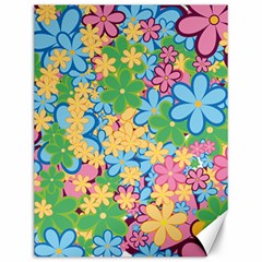 Flower Spring Background Blossom Canvas 12  X 16  by Ravend