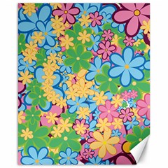 Flower Spring Background Blossom Canvas 16  X 20  by Ravend