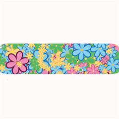 Flower Spring Background Blossom Large Bar Mat by Ravend