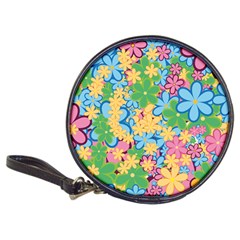 Flower Spring Background Blossom Classic 20-cd Wallets by Ravend