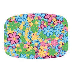 Flower Spring Background Blossom Mini Square Pill Box by Ravend