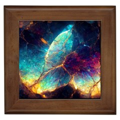 Abstract Galactic Framed Tile