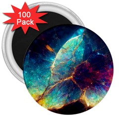 Abstract Galactic 3  Magnets (100 Pack) by Ravend