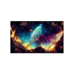 Abstract Galactic Sticker Rectangular (100 Pack)