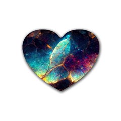 Abstract Galactic Rubber Coaster (heart) by Ravend