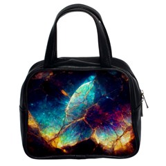 Abstract Galactic Classic Handbag (two Sides) by Ravend