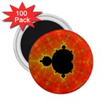 Fractal Mandelbrot Set Pattern Art 2.25  Magnets (100 pack)  Front