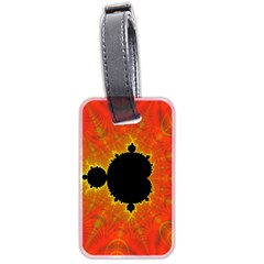 Fractal Mandelbrot Set Pattern Art Luggage Tag (two Sides)