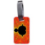 Fractal Mandelbrot Set Pattern Art Luggage Tag (two sides) Back