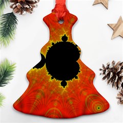 Fractal Mandelbrot Set Pattern Art Ornament (christmas Tree)  by Ravend