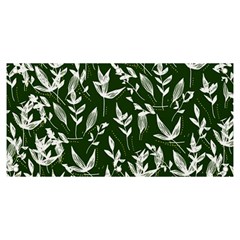 Leaves Pattern Wallpaper Watercolor Banner And Sign 6  X 3 