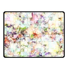 Dirt Puzzle Scrap Book Background Fleece Blanket (small) by Ravend