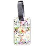 Dirt Puzzle Scrap Book Background Luggage Tag (two sides) Back