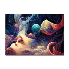 Quantum Physics Dreaming Lucid Sticker A4 (10 Pack) by Ravend