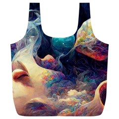 Quantum Physics Dreaming Lucid Full Print Recycle Bag (xl) by Ravend