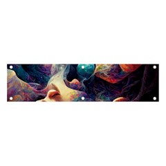 Quantum Physics Dreaming Lucid Banner And Sign 4  X 1  by Ravend