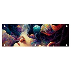 Quantum Physics Dreaming Lucid Banner And Sign 6  X 2  by Ravend