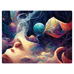 Quantum Physics Dreaming Lucid Flano Blanket (extra Small)