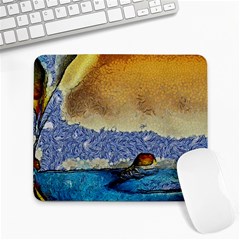 Abstract Painting Art Texture Large Mousepad by Ravend