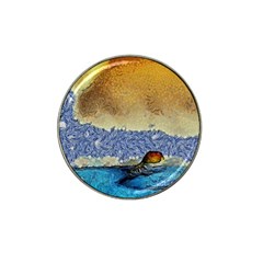 Abstract Painting Art Texture Hat Clip Ball Marker by Ravend