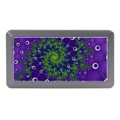 Fractal Spiral Abstract Background Memory Card Reader (mini) by Ravend