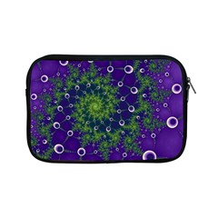 Fractal Spiral Abstract Background Apple Ipad Mini Zipper Cases by Ravend