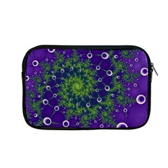 Fractal Spiral Abstract Background Apple Macbook Pro 13  Zipper Case by Ravend