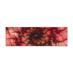 Fractals Abstract Art Red Spiral Sticker Bumper (10 Pack) by Ravend