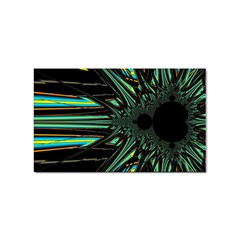 Art Pattern Abstract Design Sticker (rectangular)