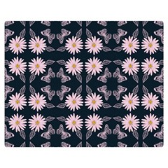 Flowers Daisies Spring Summer Double Sided Flano Blanket (medium) by Ravend