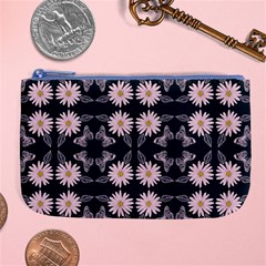 Flowers Daisies Spring Summer Large Coin Purse by Ravend