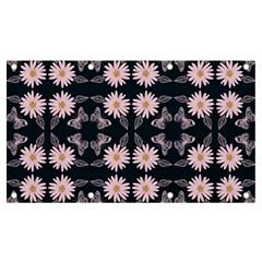 Flowers Daisies Spring Summer Banner And Sign 7  X 4 