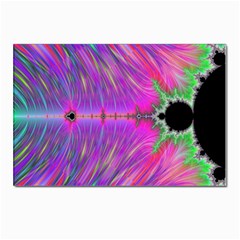 Fractal Fractals Abstract Art Postcard 4 x 6  (pkg Of 10)