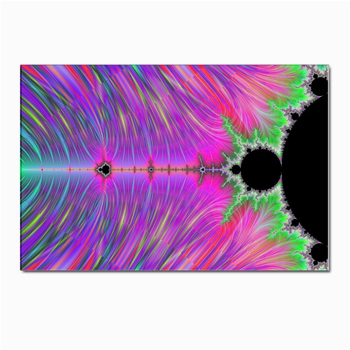 Fractal Fractals Abstract Art Postcard 4 x 6  (Pkg of 10)