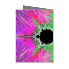 Fractal Fractals Abstract Art Mini Greeting Cards (pkg Of 8) by Ravend