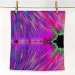 Fractal Fractals Abstract Art Face Towel Front