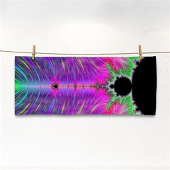 Fractal Fractals Abstract Art Hand Towel by Ravend