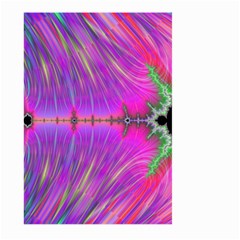 Fractal Fractals Abstract Art Large Garden Flag (two Sides) by Ravend